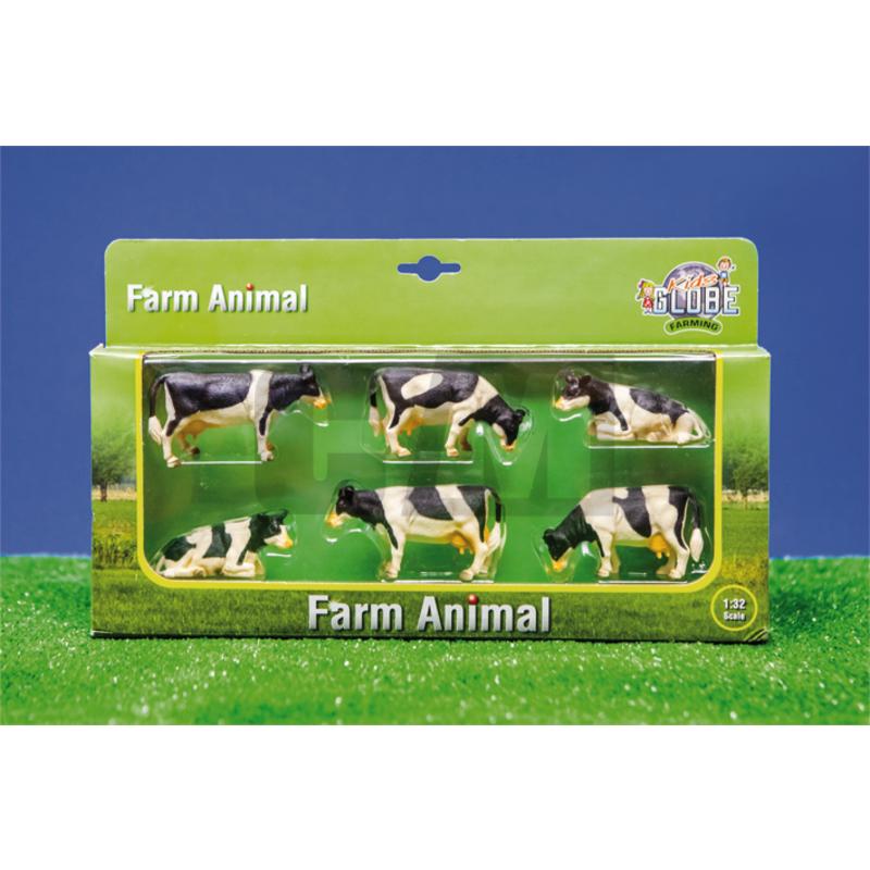 6 Vaches Debout et Couchées (KG570009) 1:32 référence fournisseur 600KG570009